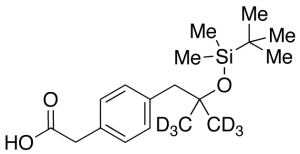 rac 2-(tert-Butyldimethylsilyloxy)-Alpha-desmethyl Ibuprofen-d6