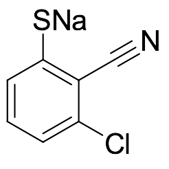 2-Chloro-6-sulfanylbenzonitrile Sodium Salt