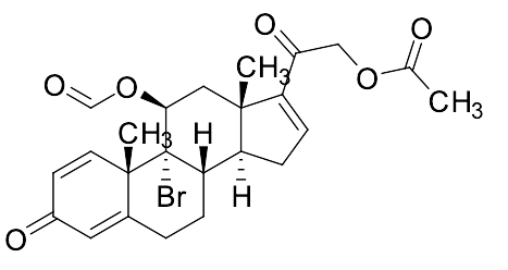 (11b)-21-(Acetyloxy)-9-bromo-11-(formyloxy)-pregna-1,4,16-triene-3,20-dione
