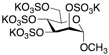 Methyl alpha-D-Mannopyranoside 2,3,4,6-Tetrasulfate, Potassium Salt, Technical Grade