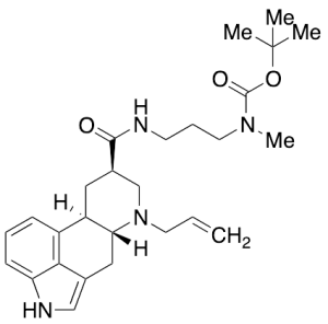 N-Methyl-N-[3-[[[(8Beta)-6-(2-propen-1-yl)ergolin-8-yl]carbonyl]amino]propyl]carbamic Acid 1,1-Dimethylethyl Ester