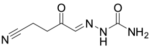 5-(N-Carbamoylamino)imino-4-oxopentanenitrile
