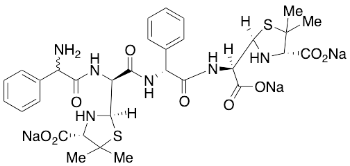 Ampicillin Dimer Tri-sodium Salt (Mixture of Diastereomers)