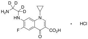 Desethylene Ciprofloxacin-d4, Hydrochloride