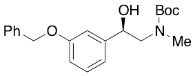 N-[(2R)-2-Hydroxy-2-[3-(phenylmethoxy)phenyl]ethyl]-N-methylcarbamic Acid 1,1-Dimethylethyl Ester