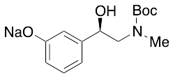 N-Boc-(R)-Phenylephrine Sodium Salt