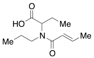 (E)-2-(N-Propylbut-2-enamido)butanoic Acid
