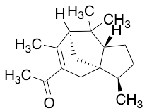 Acetylcedrene (~80%)