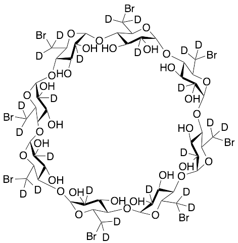 Octakis-(6-bromo-6-deoxy)-gamma-cyclodextrin-d24