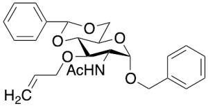 Benzyl 2-Acetamido-3-O-allyl-4,6-O-benzylidene-2-deoxy-Alpha-D-glucopyranoside