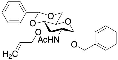 Benzyl 2-Acetamido-3-O-allyl-4,6-O-benzylidene-2-deoxy-Alpha-D-glucopyranoside