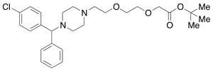 2-(2-(2-(4-((4-Chlorophenyl)(phenyl)methyl)piperazin-1-yl)ethoxy)ethoxy)acetic Acid tert-Butyl Ester