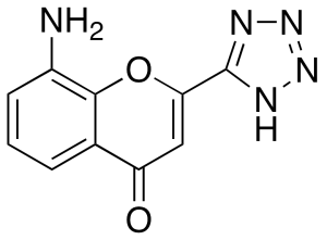 8-Amino-4-oxo-2-(tetrazol-5-yl)benzopyran