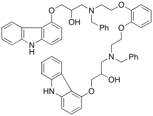 Carvedilol Bis(N-benzylalkylpyrocatechol) Impurity