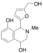 1-[5-(Hydroxymethyl)-2-furyl]-2-methyl-1,2,3,4-tetrahydroisochinolin-4,8-diol