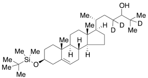 (3Beta)-3-[[(1,1-Dimethylethyl)dimethylsilyl]oxy]-cholest-5-en-24-ol-d3