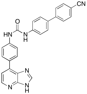 N-(4'-Cyano[1,1'-biphenyl]-4-yl)-N'-[4-(3H-imidazo[4,5-b]pyridin-7-yl)phenyl] Urea