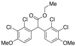 2,3-Dichloro-Alpha-(2,3-dichloro-4-methoxyphenyl)-4-methoxy-benzeneacetic Acid Ethyl Ester