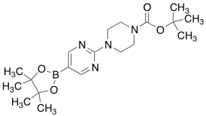 2-(4-Boc-piperazino)pyrimidine-5-boronic acid pinacol ester