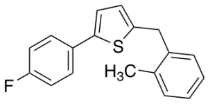 2-(4-Fluorophenyl)-5-[(2-methylphenyl)methyl]thiophene