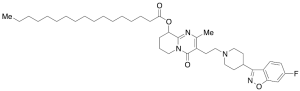 Heptadecanoic Acid 3-[2-[4-(6-Fluoro-1,2-benzisoxazol-3-yl)-1-piperidinyl]ethyl]-6,7,8,9-tetrahydro-2-methyl-4-oxo-4H-pyrido[1,2-a]pyrimidin-9-yl Ester
