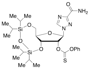 1-[2-O-(Phenoxythioxomethyl)-3,5-O-[1,1,3,3-tetrakis(1-methylethyl)-1,3-disiloxanediyl]-Beta-D-ribofuranosyl]-1H-1,2,4-triazole-3-carboxamide
