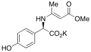 N-(1-Methoxycarbonyl-1-propen-2-yl)-(AlphaD)-amino-p-hydroxyphenylacetate Potassium Salt