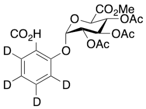 Methyl 1-(2-Carboxyphenyl)-2,3,4-tri-O-acetyl-Alpha-D-glucopyranuronate-d4