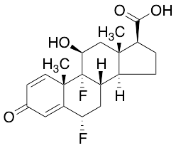 17Alpha,21-Dideoxy-6Alpha,9Alpha-Difluoroprednisolone