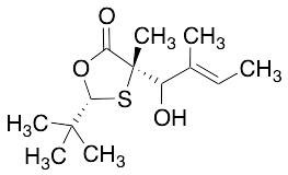 (2R,4S)-2-(1,1-Dimethylethyl)-4-[(2E)-1-hydroxy-2-methyl-2-buten-1-yl]-4-methyl-1,3-oxathiolan-5-one