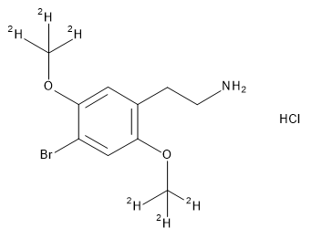 2,5-(Dimethoxy-d6)-4-bromophenethylamine Hydrochloride
