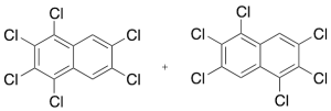 1,2,3,4,6,7-Hexachloronaphthalene + 1,2,3,5,6,7-Hexachloronaphthalene (Mixture) (~90%)