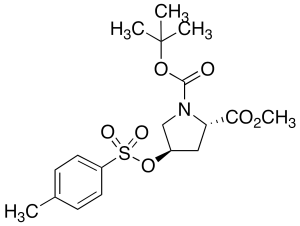 trans-N-tert-Butyloxycarbonyl-4-tosyloxy-L-proline Methyl Ester