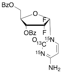1’-Epi Gemcitabine-13C,15N2   3’,5’-Dibenzoate