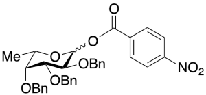 p-Nitrobenzoyl-2,3,4-tri-O-benzyl-Alpha,Beta-L-fucopyranose