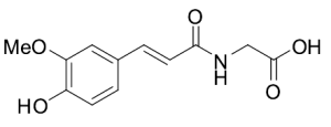 (E)-(3-(4-Hydroxy-3-methoxyphenyl)acryloyl)glycine