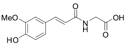 (E)-(3-(4-Hydroxy-3-methoxyphenyl)acryloyl)glycine