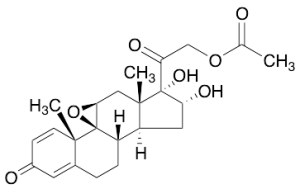 (9b,11b,16a)-21-(Acetyloxy)-9,11-epoxy-16,17-dihydroxypregna-1,4-diene-3,20-dione
