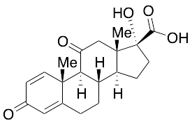 17-Hydroxy-3,11-dioxo-androsta-1,4-diene-17beta-carboxylic Acid