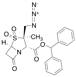 2S,3S,5R)-(Azidomethyl)-3-methyl-7-oxo-4-thia-1-azabicyclo[3.2.0]heptane-2-carboxylic Acid 4,4-Dioxide Diphenylmethyl Ester