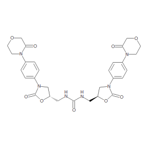 N,N’-Bis[Des(5-chloro-2-carvoxythienyl) Rivaroxaban] Urea
