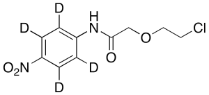 2-(2-Chloroethoxy)-N-(4-nitrophenyl)acetamide-d4