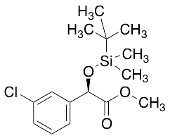Methyl (R)-2-[(tert-Butyldimethylsilyl)oxy]-2-(3-chlorophenyl)acetate