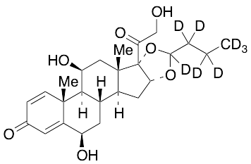 6beta-Hydroxy Budesonide-d8
