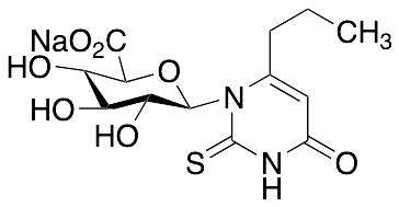 Propylthiouracil N-Beta-D-Glucuronide Sodium Salt
