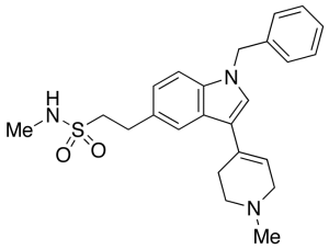 N-Methyl-1-(phenylmethyl)-3-(1,2,3,6-tetrahydro-1-methyl-4-pyridinyl)-1H-indole-5-ethanesulfonamide