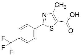 4-Methyl-2-(4-(trifluoromethyl)phenyl)thiazole-5-carboxylic Acid