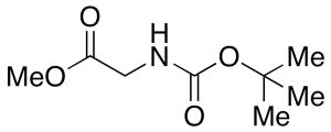 N-[(1,1-Dimethylethoxy)carbonyl]glycine Methyl Ester