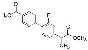2-(4’-Acetyl-2-fluoro-biphenyl-4-yl)-propionic Acid Methyl Ester