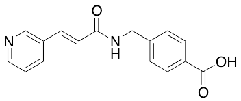 E-4-((3-(Pyridin-3-yl)acrylamido)methyl)benzoic Acid